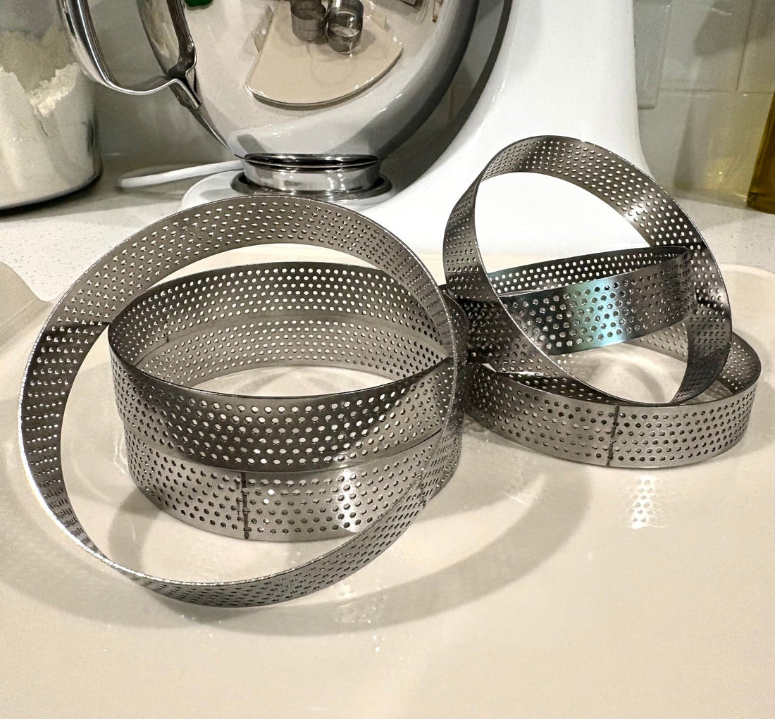Stainless Steel Cookie Rings for Perfectly Round Cookies