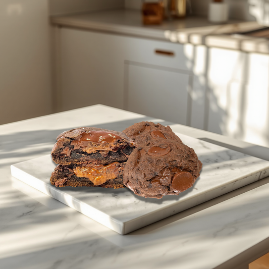Triple Chocolate Chip Cookies