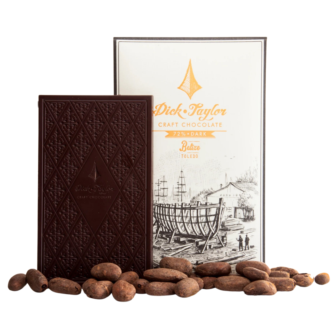 Dick Taylor Belize Toledo 72% Eureka, California · Single-Origin Belize