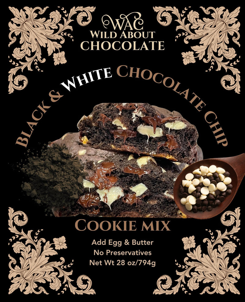 Black & White Chocolate Chip Gourmet Cookie Mix - LIMITED EDITION