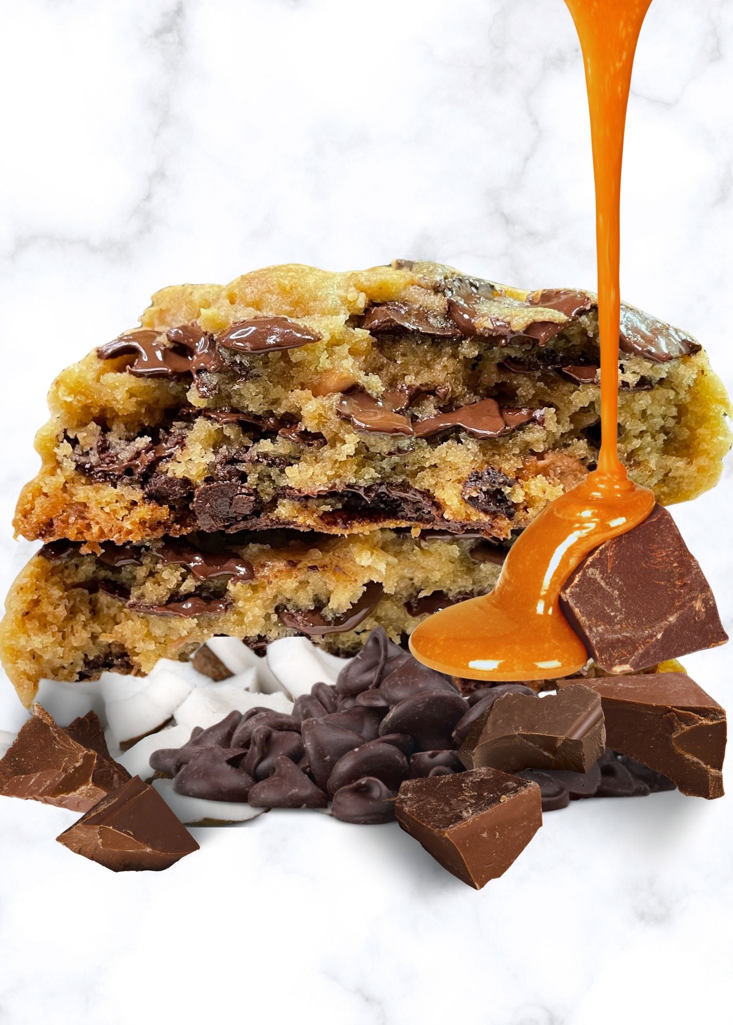 Caramel Coconut Chocolate Chip  Available in 2/4/12 Pack
